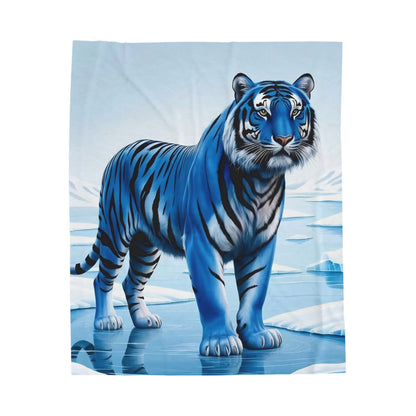 Tiger Velveteen Blanket